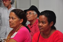 Feirantes do Graciliano Ramos, parceiros da Nutrifeira, durante capacitação  na Fanut