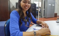 Professora Elaine Maria, coordenadora do projeto