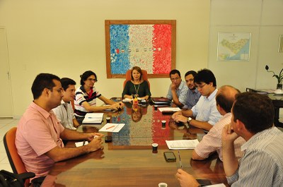 Reunião com representantes da Eletrobras Alagoas Reunião com representantes da Eletrobras Alagoas