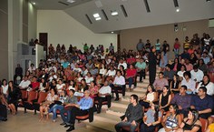 Cerimônia lotou Auditório da Reitoria