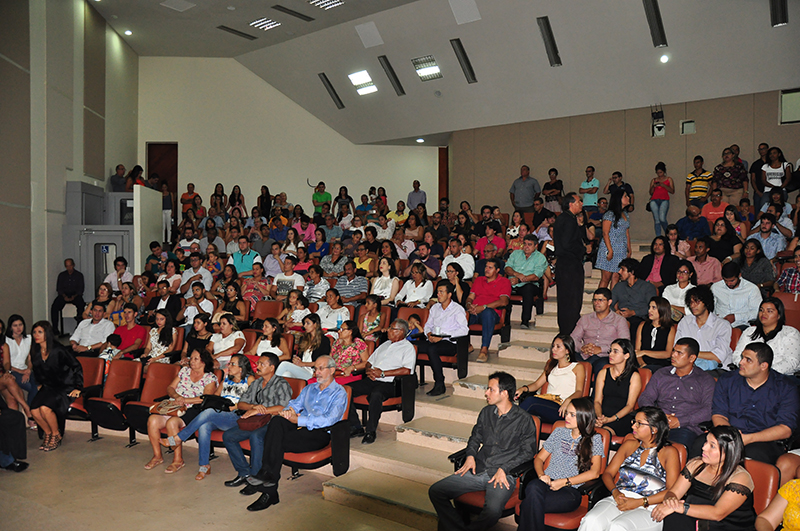 Cerimônia lotou Auditório da Reitoria