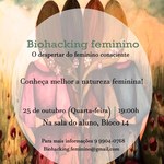 Biohacking feminino é tema de roda de conversa
