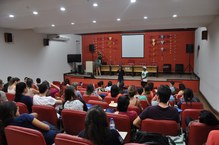 Evento foi realizado no auditório da Biblioteca Central