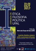 Grupo de pesquisa realiza a 1ª Jornada de Ética e Filosofia Política