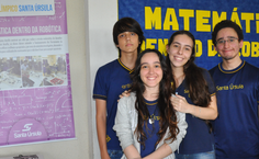 A matemática na robótica, por alunos do Colégio Santa Úrsula
