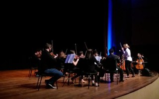Orquestra Pedagógica da Ufal se apresenta na Bienal do Livro de Alagoas