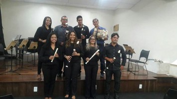 Projeto Sopro Novo promove recital de flauta doce no Espaço Cultural