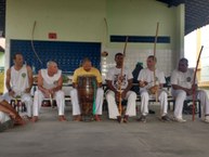 Mestres de diversos grupos de capoeira participaram dos encontros