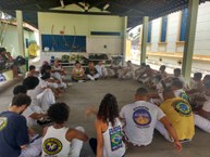 O curso de extensão é voltado para instrutores, monitores e professores de capoeira
