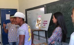Apresentação foi feita para alunos de escolas estaduais. Fotos: Arquivo pessoal
