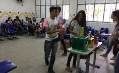 Apresentação foi feita para alunos de escolas estaduais. Fotos: Arquivo pessoal