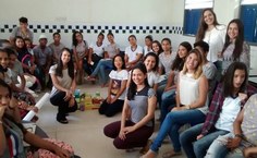 Apresentação foi feita para alunos de escolas estaduais. Fotos: Arquivo pessoal