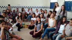 Apresentação foi feita para alunos de escolas estaduais. Fotos: Arquivo pessoal