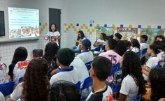 Apresentação foi feita para alunos de escolas estaduais. Fotos: Arquivo pessoal