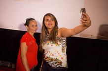 Claudine e Cícera Manuela no Circuito de Cinema. Foto   Paulo Acioly