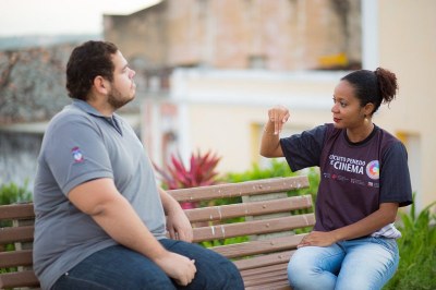 A professora destacou a importância de se discutir a temática na prova do Enem deste ano (Foto - Paulo Accioly) A professora destacou a importância de se discutir a temática na prova do Enem deste ano (Foto - Paulo Accioly)