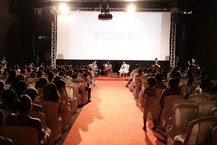 Pesquisadores participam de debate na Mostra Velho Chico de Cinema Ambiental (Foto   Paulo Accioly)