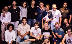 Alguns dos participantes do 1º Percufal. Fotos: Marina Oliveira