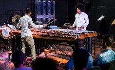 Duo Repercuti, de Recife. Fotos: Marina Oliveira