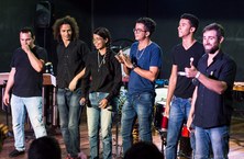 Grupo de Percussão da Ufal Percufal. Fotos: Marina Oliveira
