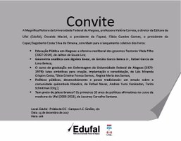 Edufal realiza lançamento coletivo de livros nesta sexta-feira