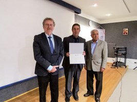 Professor é empossado membro afiliado da Academia Brasileira de Ciências