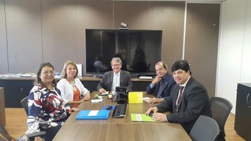 Administrações da Ufal e do HU se reúnem com presidente da Ebserh