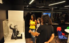 Alunos partipando da oficina