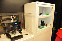 Impressora 3D está na estrutura do laboratório móvel