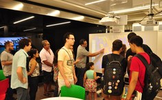 Visitantes conhecem inovações tecnológicas