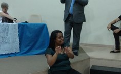 As palestras contaram com tradução em Libras