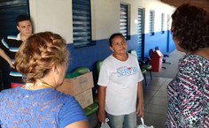 Material arrecadado foi entregue no Instituto Servir