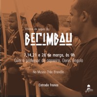 Museu Théo Brandão realiza oficina de toques de berimbau