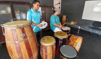 Núcleo de Percussão da Ufal oferta cinco cursos gratuitos