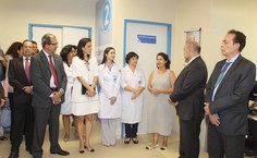 Inauguração das novas instalações da Rede Cegonha