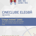 Cineclube Elegbá exibe o filme coletivo “Crianças Invisíveis”