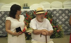 Sávio de Almeida, homenageado pelo ICS