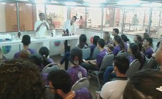 Shows de Química atrairam os estudantes do Colégio Santíssimo Senhor