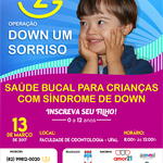 Operação 'Down um Sorriso' leva alegria e cuidados no próximo dia 13