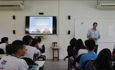 Professor Zeno foi convidado para falar sobre o xadrez