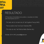 Pinacoteca divulga contemplados pelo edital de exposições 2017