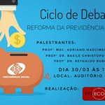 Reforma da Previdência é tema de ciclo de debates promovido pelo PET Economia