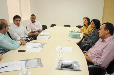 Reunião com o prefeito Rui Palmeira foi realizada no dia 14. Foto: Marco Antônio/ Secom Maceió | nothing