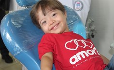 Crianças receberam atendimento dentário
