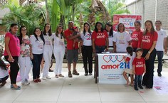 Equipe que organizou a ação