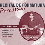 Escola Técnica de Artes apresenta três recitais de percussão
