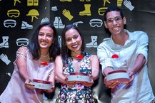 Alunos que lançaram a Agência Tatu receberam o Prêmio Braskem de Jornalismo na categoria estudante. Foto: Jangada Filmes