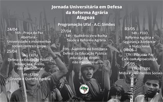 Jornada Universitária debate Reforma Agrária