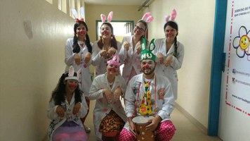 Sorriso de Plantão promoveu atividades para comemorar Páscoa