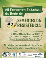 Ufal sedia 7º Encontro Estadual da Rede de Sementes da Resistência